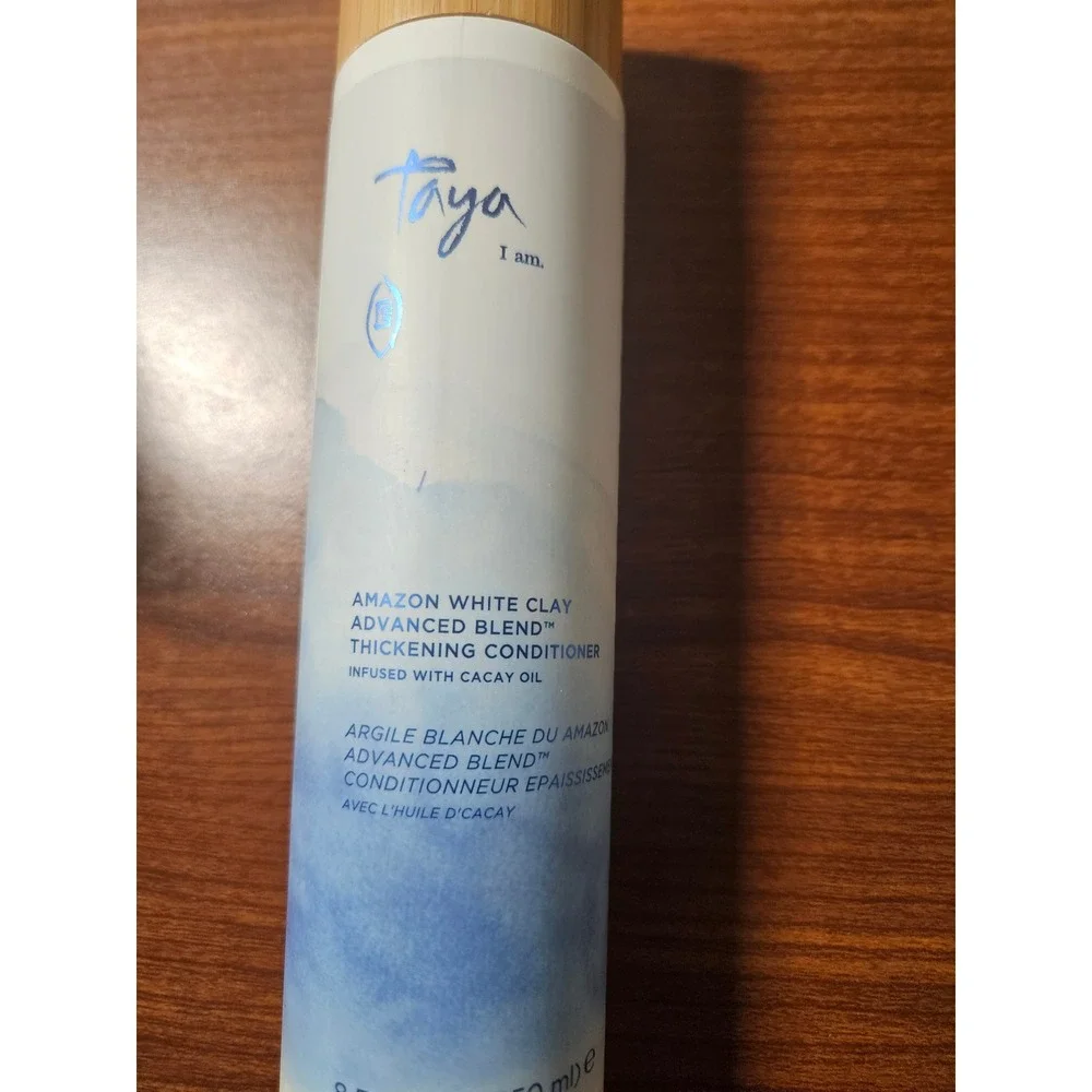 Taya Amazon White Clay Advanced Blend Thickening Conditioner 8.5oz Cacay Oil